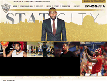 Tablet Screenshot of amarestoudemire.com